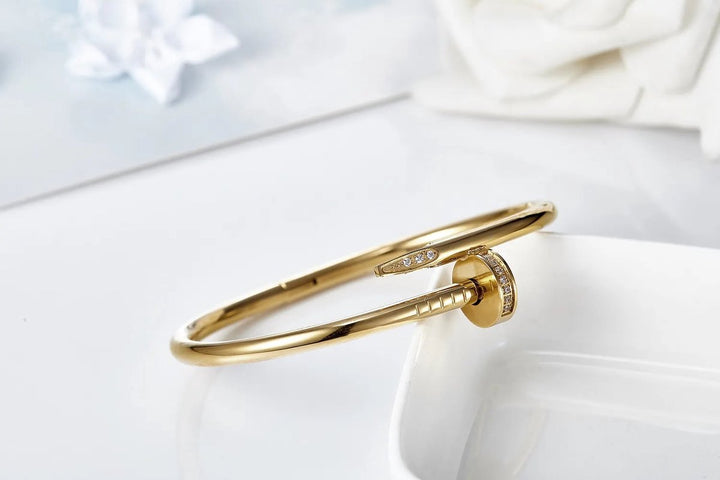 DESTINY NAIL BRACELET | GOLD