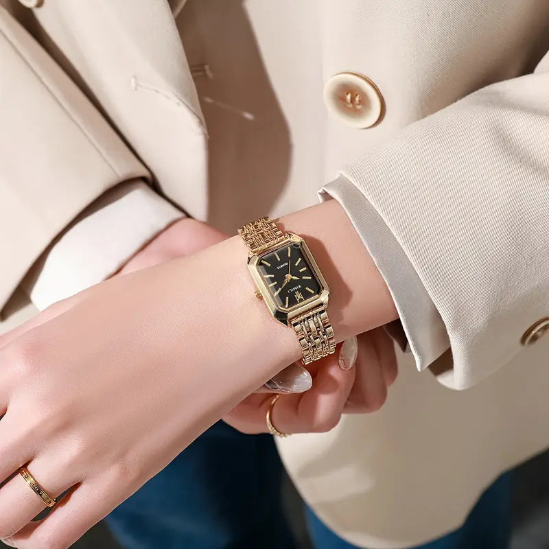 ASHLEY LINK WATCH | GOLD