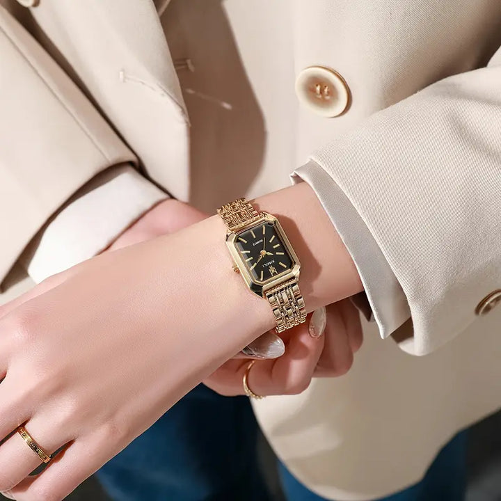 ASHLEY LINK WATCH | GOLD