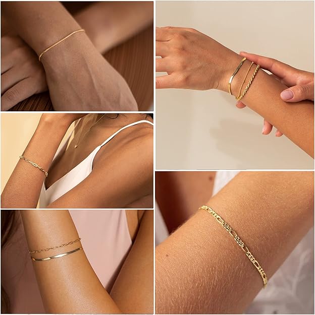LINDA RENNER BRACELET SET | GOLD