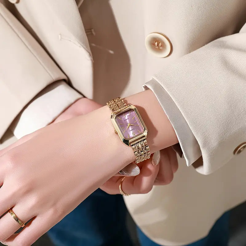ASHLEY LINK WATCH | GOLD