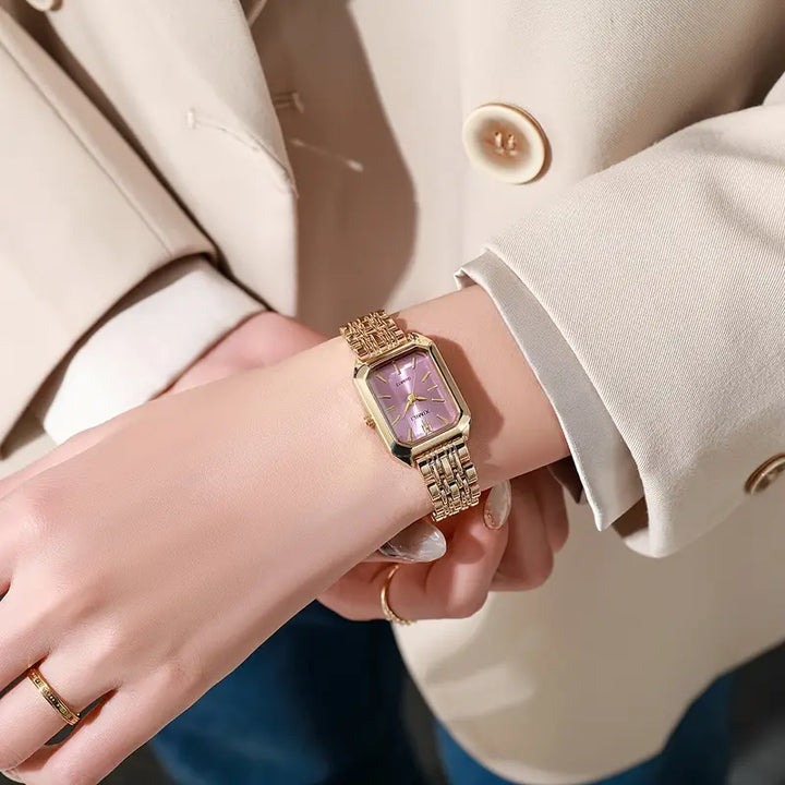 ASHLEY LINK WATCH | GOLD