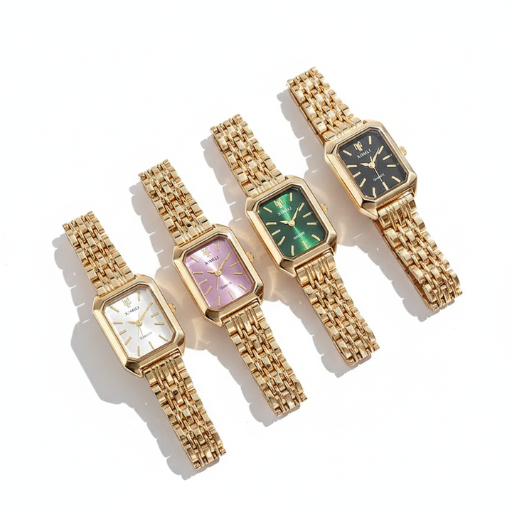 ASHLEY LINK WATCH | GOLD