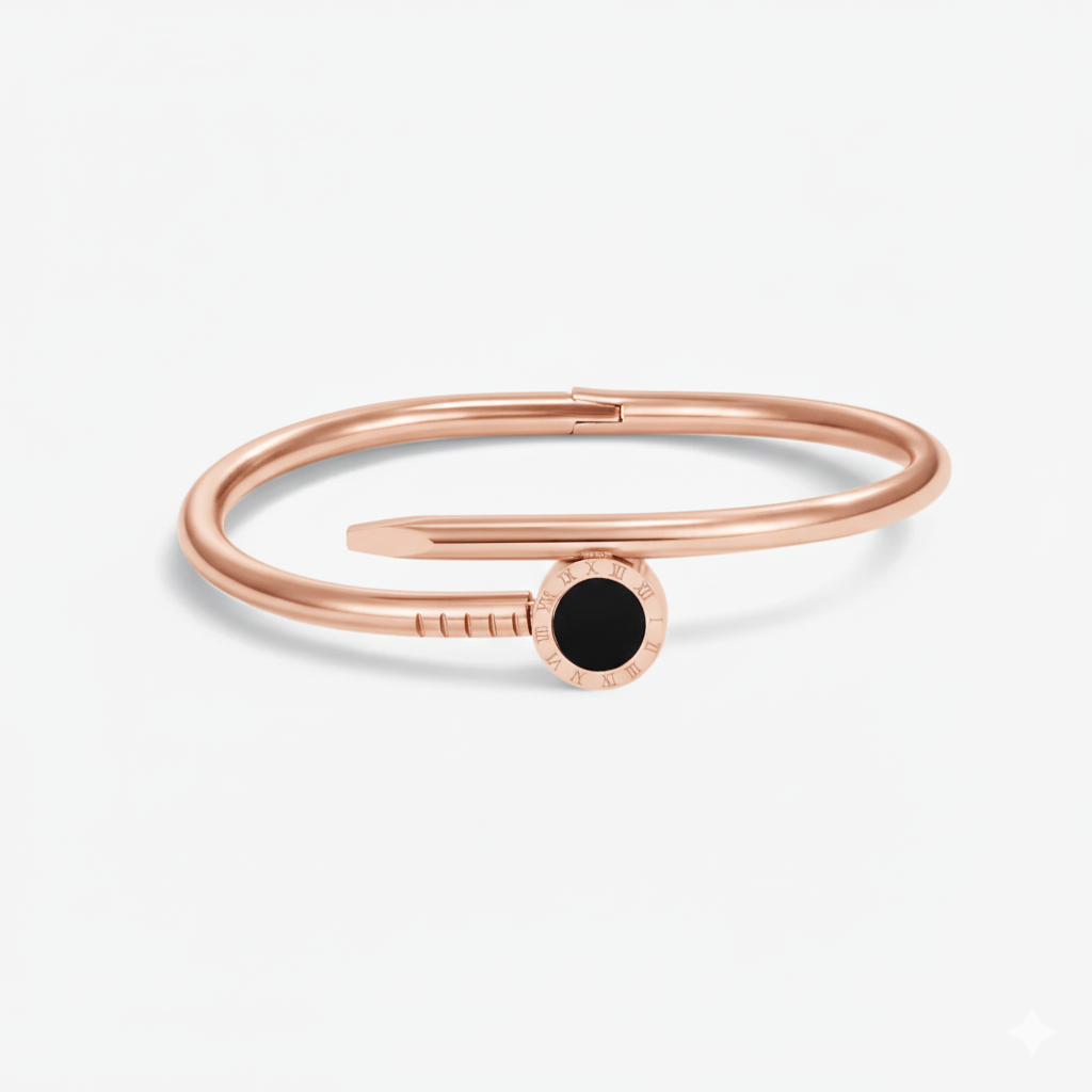 NOA NAIL BRACELET | WHITE GOLD