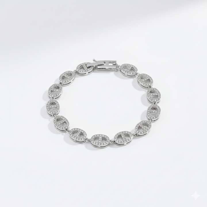 VENICE SWITCH BRACELET | WHITE GOLD