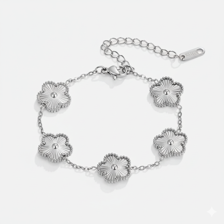 JESSEY LUCK BRACELET | WHITE GOLD