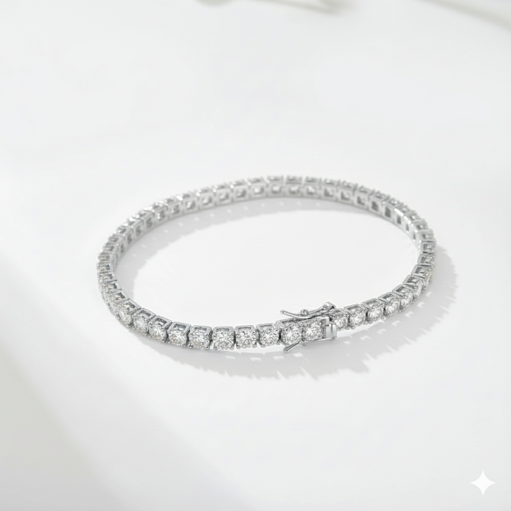 SERENA TENNIS BRACELET | GOLD