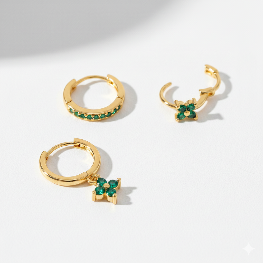 LOVI EARRING SET | GOLD