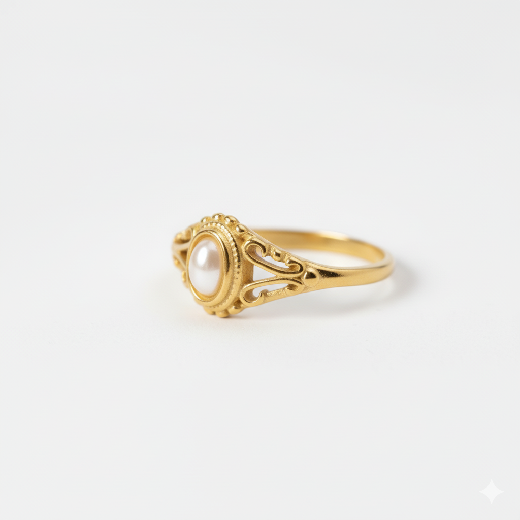 ZARA VINTAGE RING | GOLD