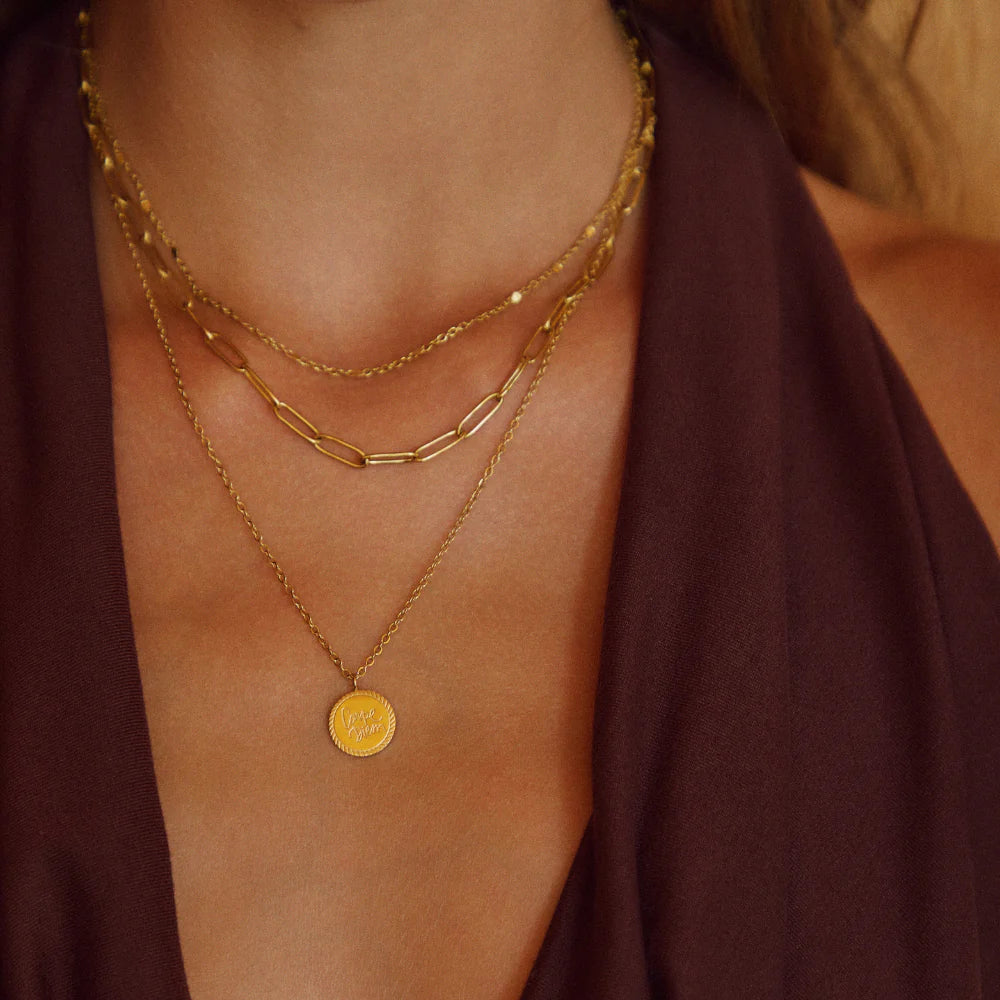 CARPE DIEM NECKLACE | GOLD