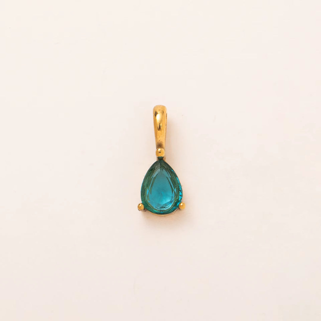 LADY BIRTHSTONE NECKLACE | GOLD