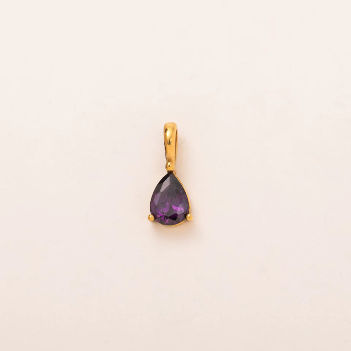 LADY BIRTHSTONE NECKLACE | GOLD