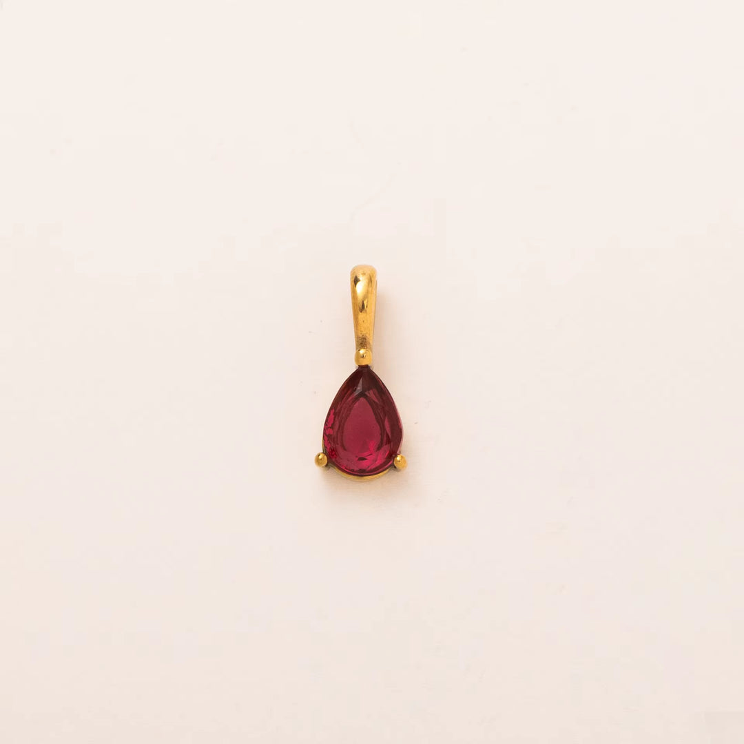 LADY BIRTHSTONE NECKLACE | GOLD
