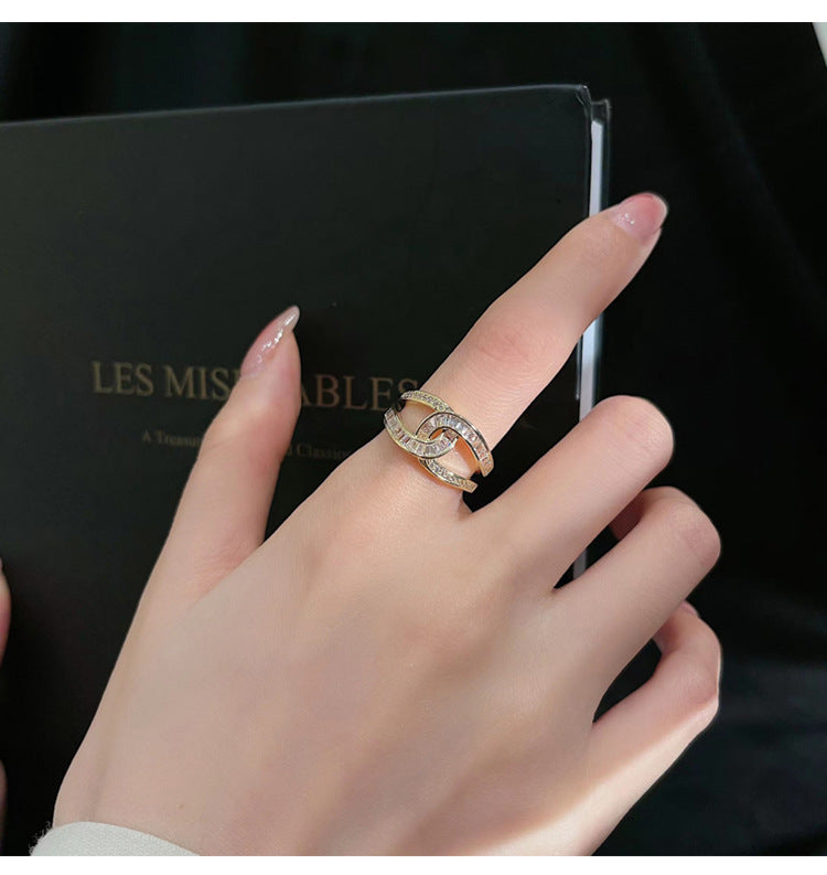 LIZA KNOTTED RING | GOLD