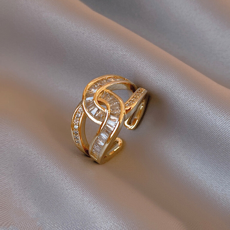 LIZA KNOTTED RING | GOLD