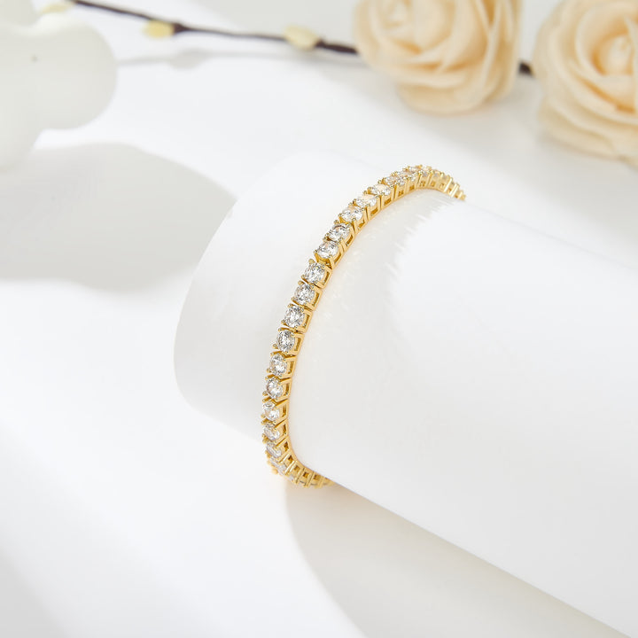 SERENA TENNIS BRACELET | GOLD