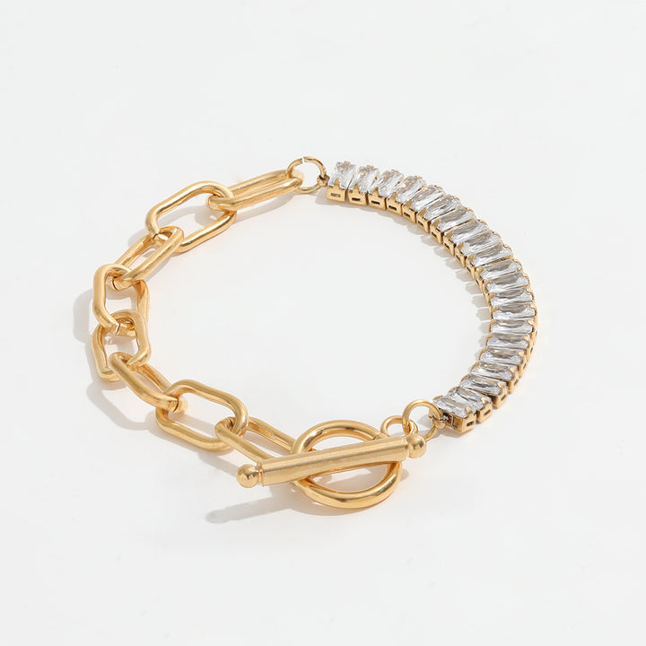 MIA BAGUETTE BRACELET | GOLD