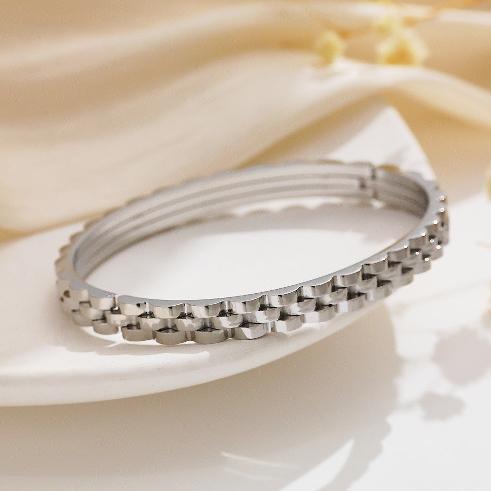 CHUNKY SWITCH BRACELET | GOLD