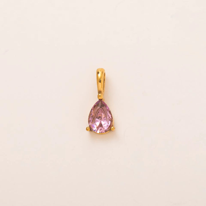 LADY BIRTHSTONE NECKLACE | GOLD