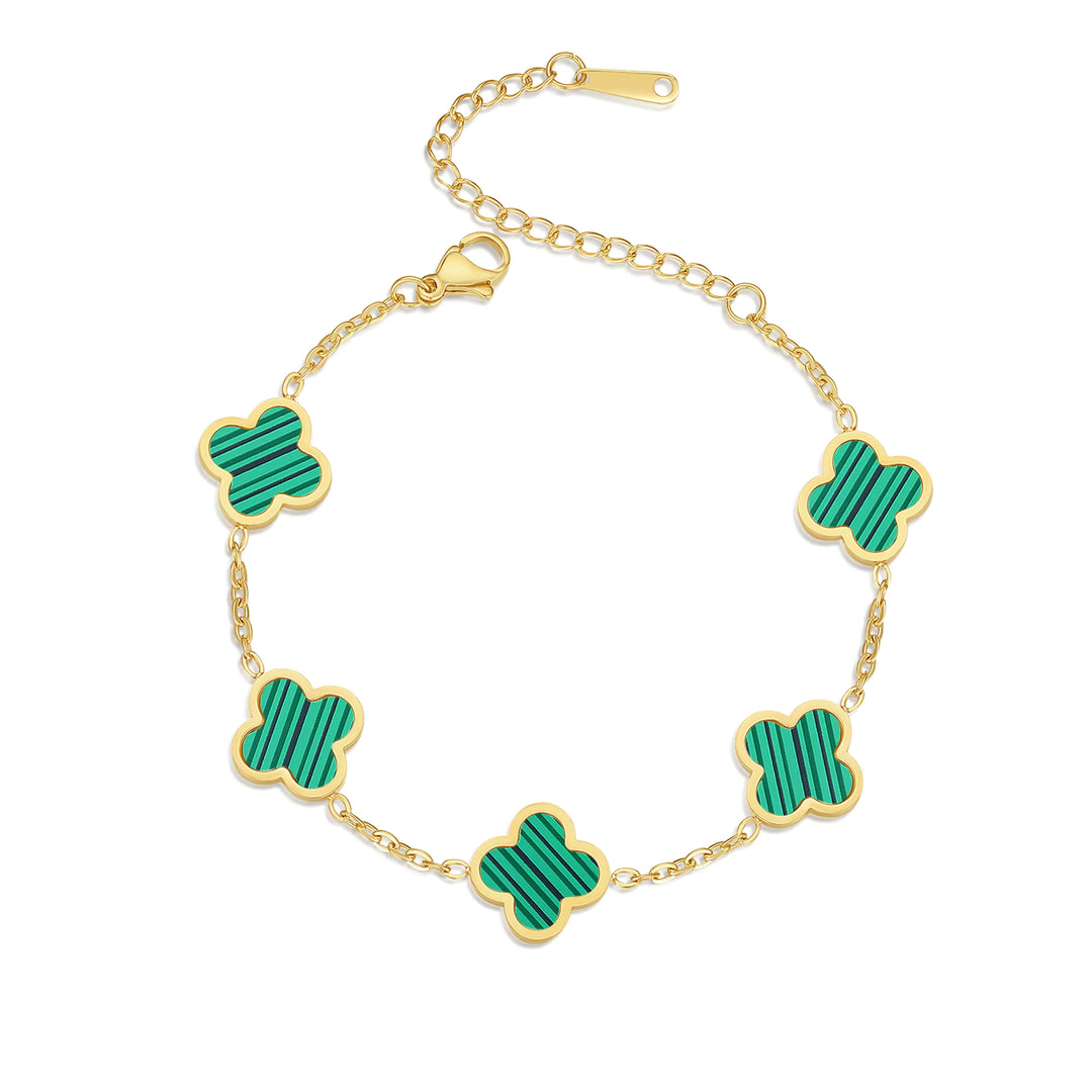 MANDY PEARL BRACELET | GOLD