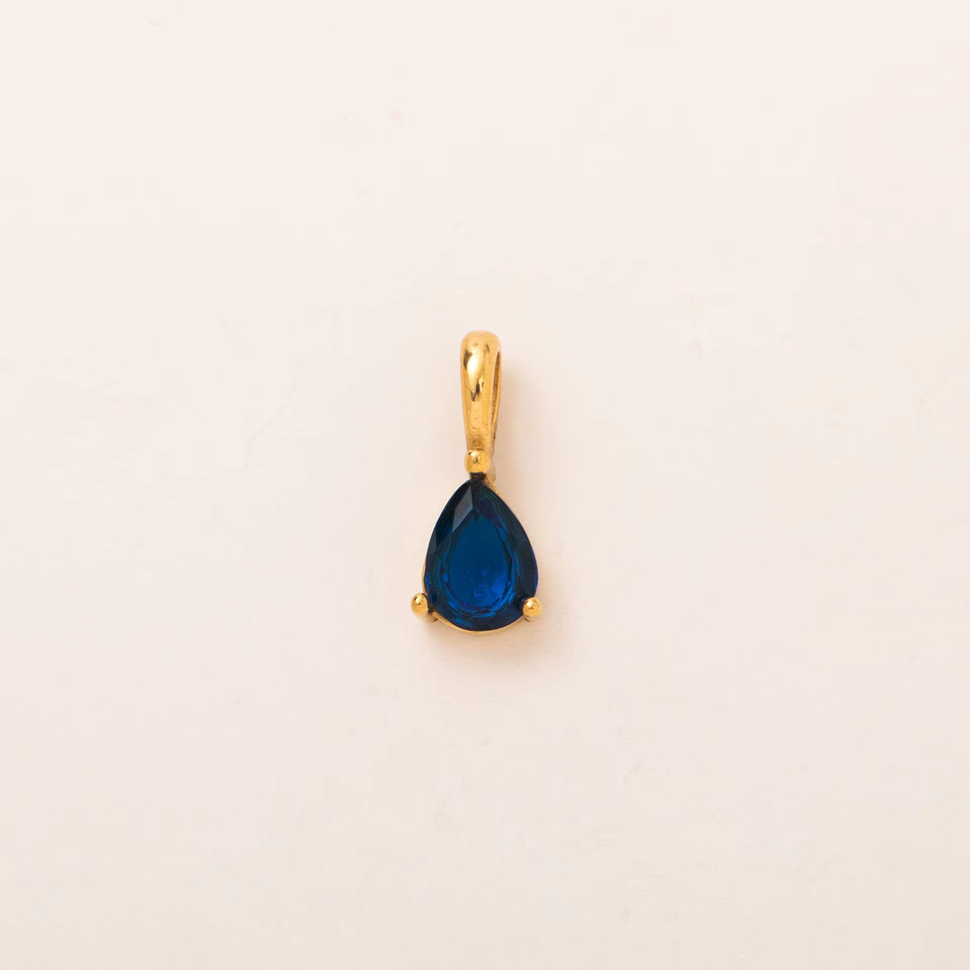 LADY BIRTHSTONE NECKLACE | GOLD