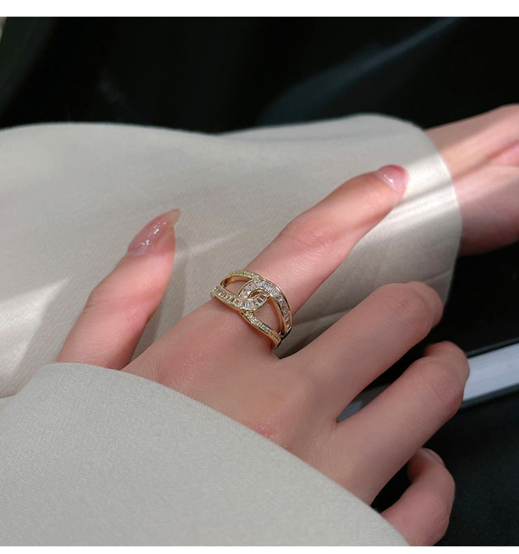 LIZA KNOTTED RING | GOLD