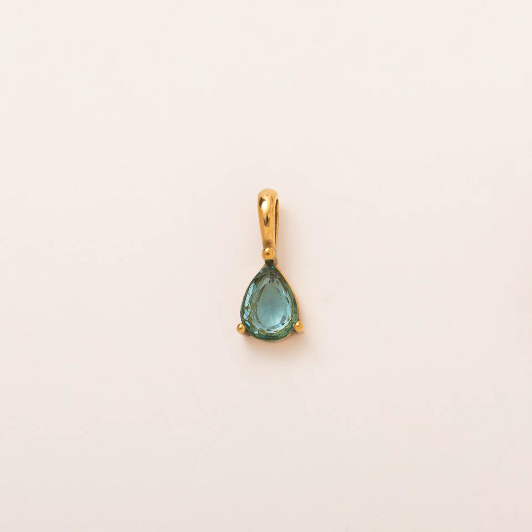 LADY BIRTHSTONE NECKLACE | GOLD
