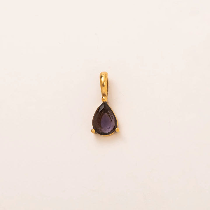 LADY BIRTHSTONE NECKLACE | GOLD
