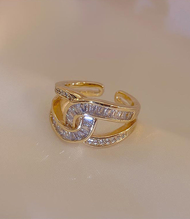 LIZA KNOTTED RING | GOLD