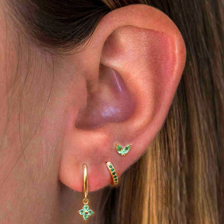 LOVI EARRING SET | WHITE GOLD