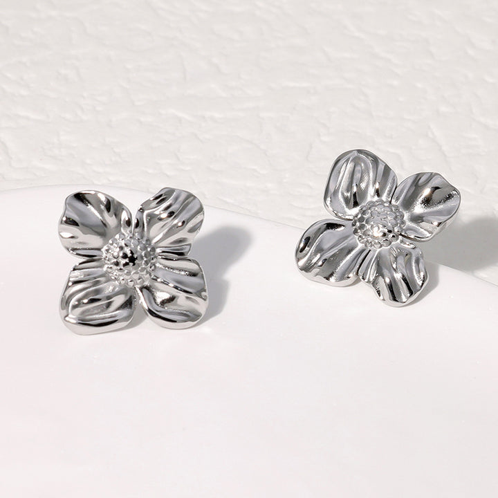 VIX FLOWER EARRINGS | GOLD