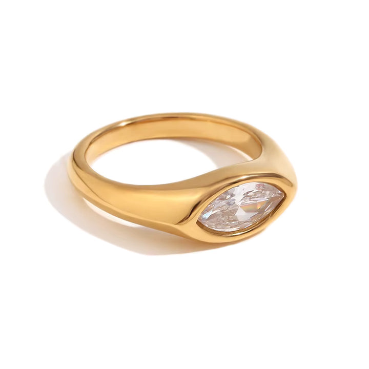 SENNA STONE RING | GOLD