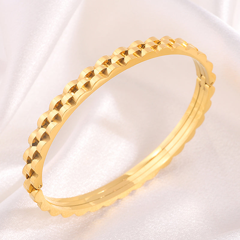 CHUNKY SWITCH BRACELET | WHITE GOLD