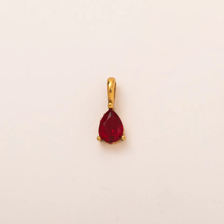 LADY BIRTHSTONE NECKLACE | GOLD