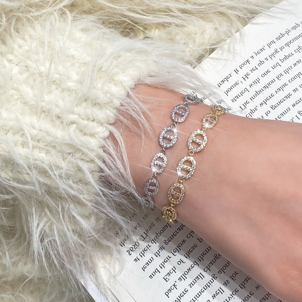 VENICE SWITCH BRACELET | WHITE GOLD