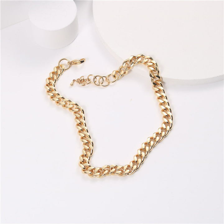 ZOÊ CUBAN LINK NECKLACE | GOLD