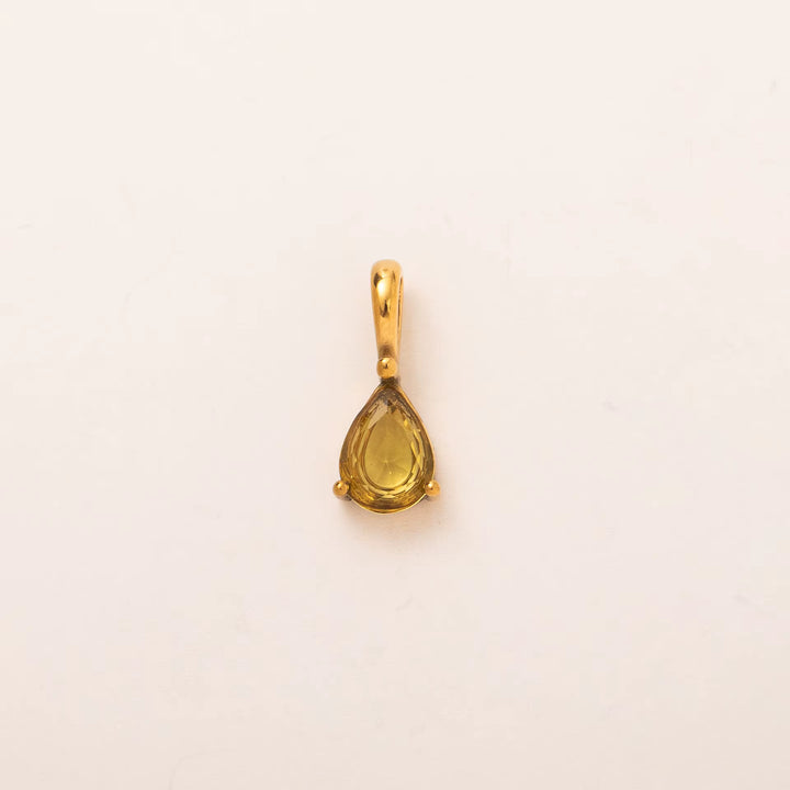 LADY BIRTHSTONE NECKLACE | GOLD