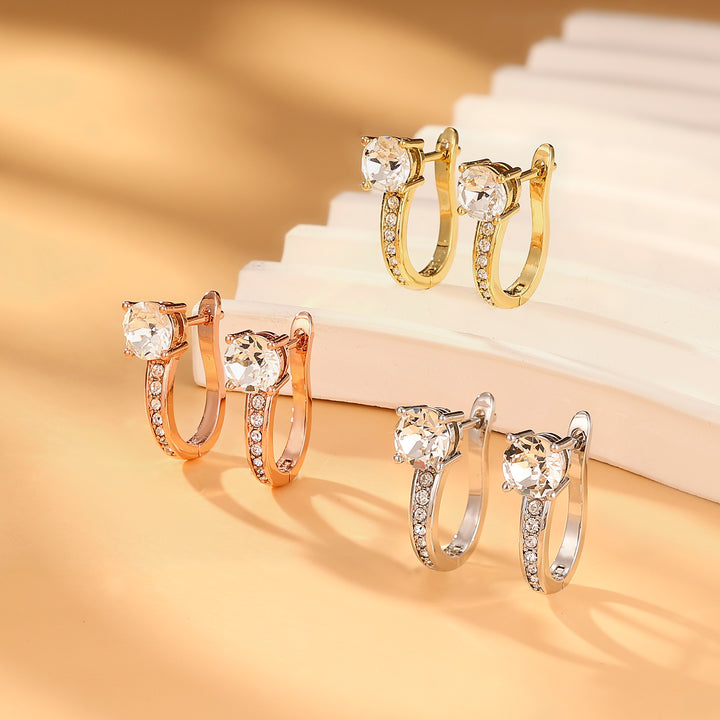 EMILY SHINE EARRINGS | WHITE GOLD