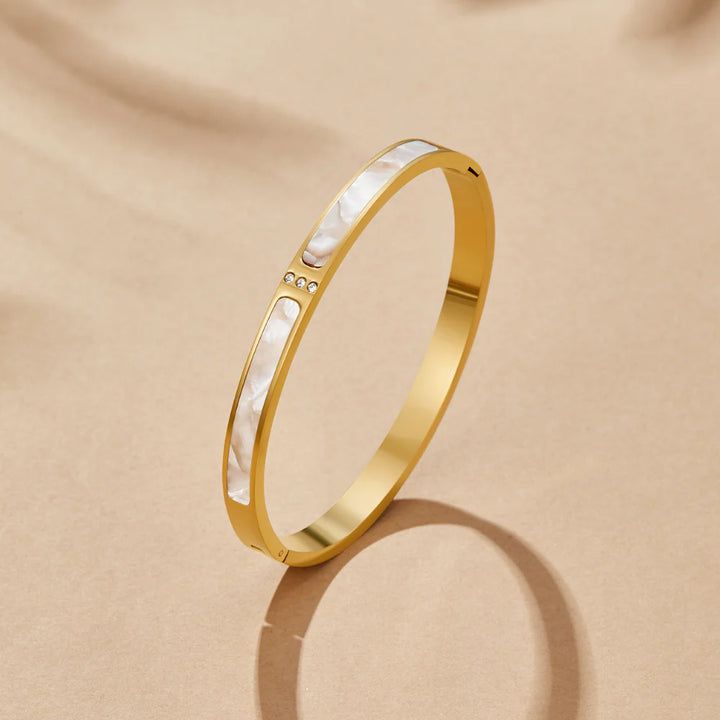 JUNE MARBLE BRACELET | GOLD