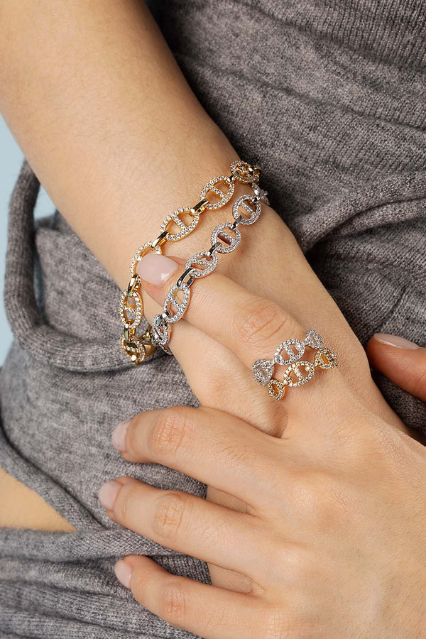 VENICE SWITCH BRACELET | WHITE GOLD