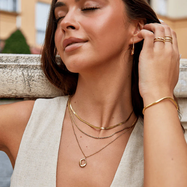 ZARA LAYERED NECKLACE | GOLD
