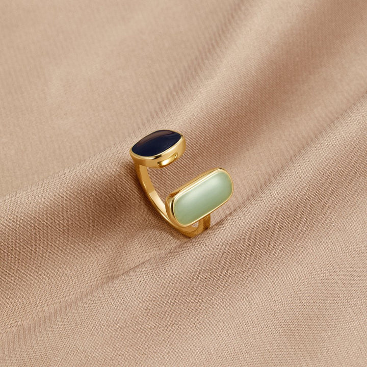 LISA STONES RING | GOLD