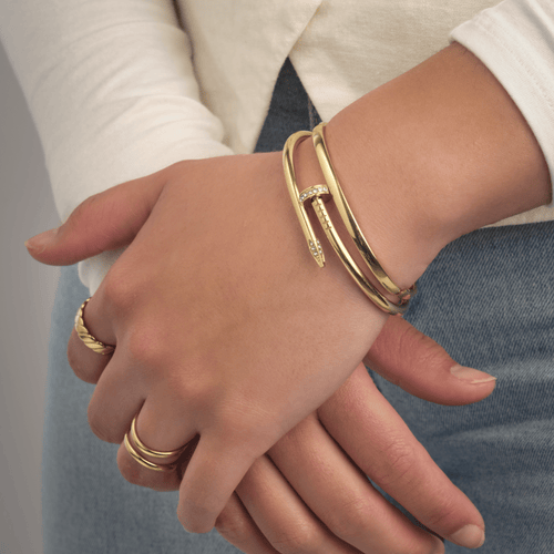 DESTINY NAIL BRACELET | GOLD