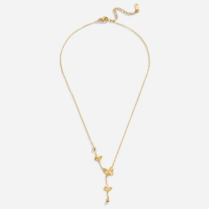 BUTTERFLY NECKLACE | GOLD