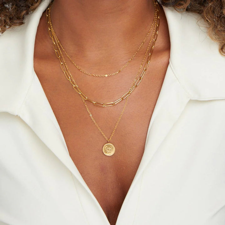 CARPE DIEM NECKLACE | GOLD
