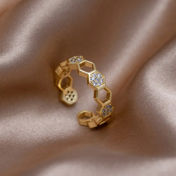 MILA HONEY RING | GOLD