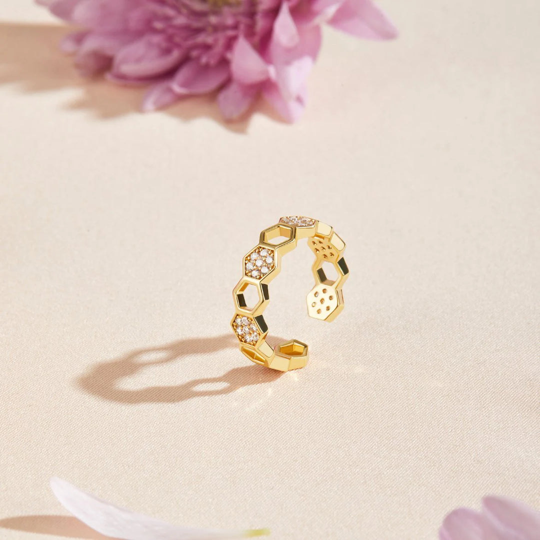 MILA HONEY RING | GOLD