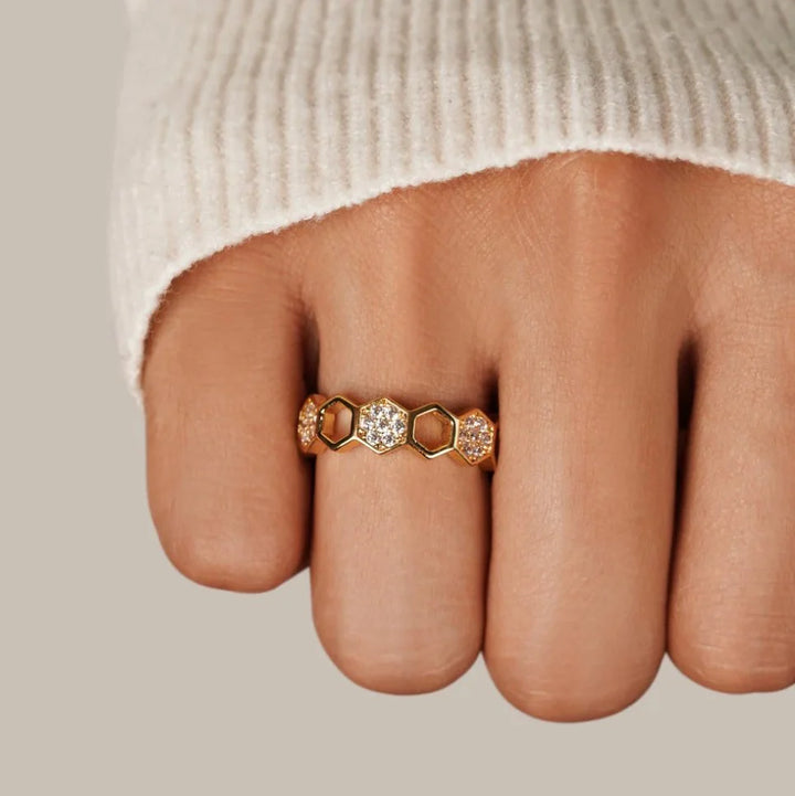 MILA HONEY RING | GOLD