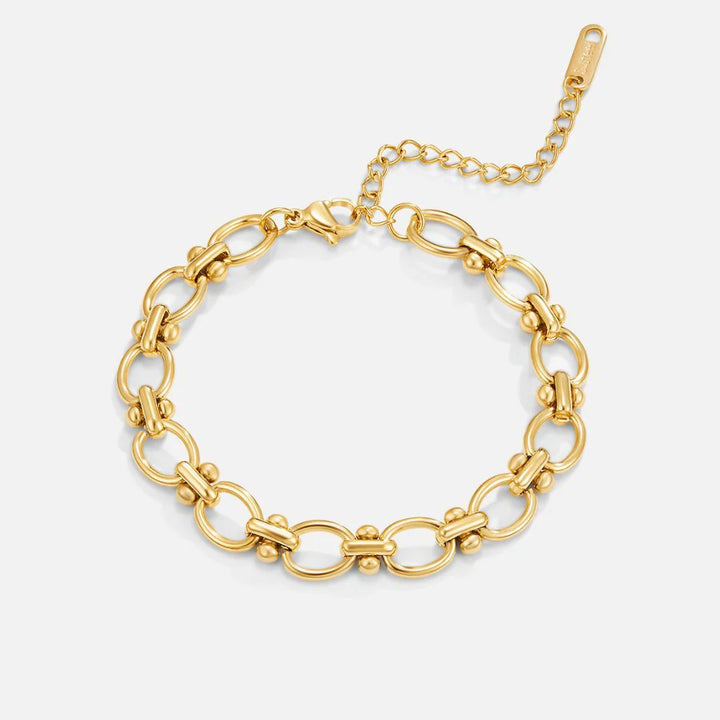 CHAIN CHUNKY BRACELET | GOLD