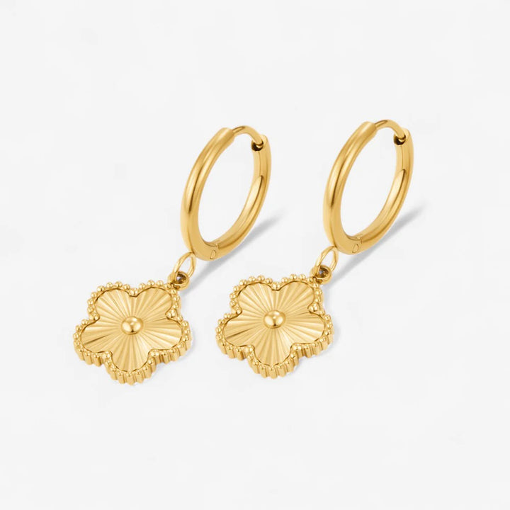 JESSEY HOOP EARRINGS | GOLD